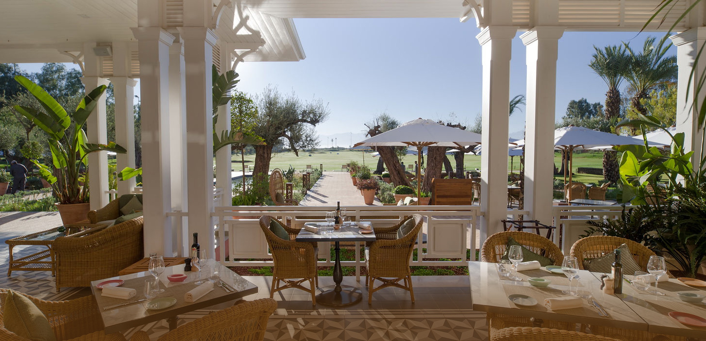 Terrasse restaurant Club-House Royal Golf Marrakech